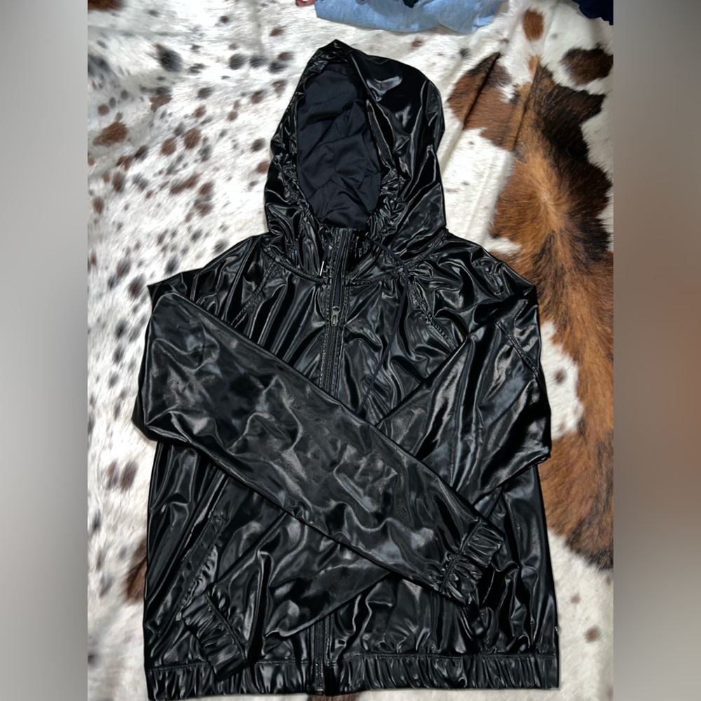Faux leather jacket